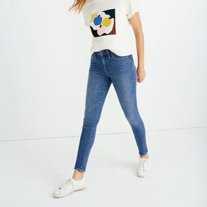 Madewell  9" Mid-Rise Skinny Jeans Pearson Wash 26